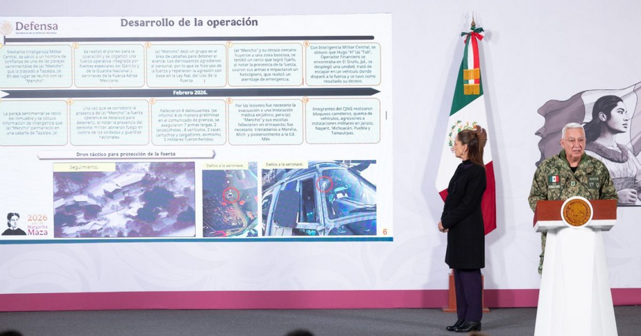 Desmantelan red del CJNG en operativo conjunto que culminó con abatimiento de El Mencho en Jalisco