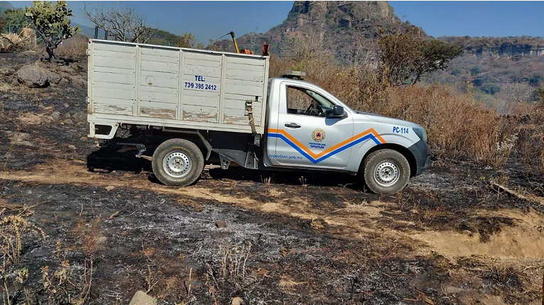 Protección Civil registra 30 incendios en pastizales este año y exhorta a la prevención