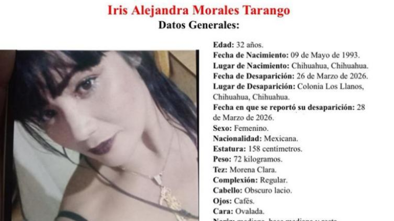 Emiten alerta por mujer desaparecida en la capital de Chihuahua