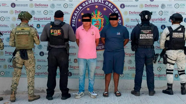 Autoridades de Guerrero detienen a dos implicados en homicidio de creador de contenido conocido como Goku