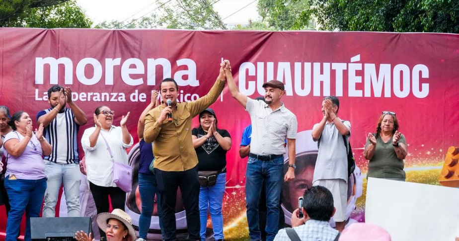 Alcalde de Gustavo A. Madero proyecta unidad de Morena en Cuauhtémoc
