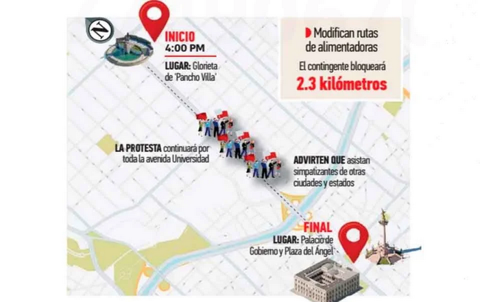 Convocatoria masiva de Morena en Chihuahua exige juicio político contra gobernadora