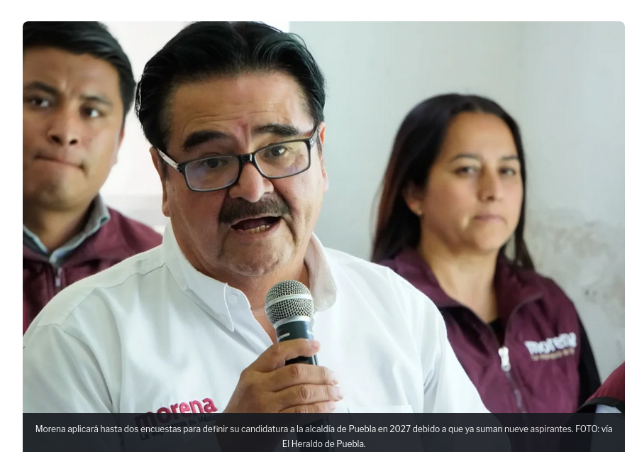 Morena definirá su candidato para Puebla capital mediante encuestas y filtro por alta competencia interna