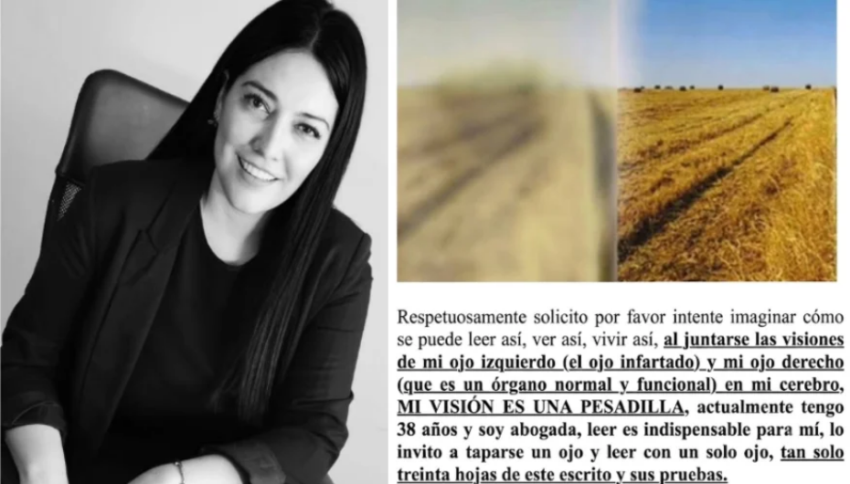 Abogada que perdió la vista por vacuna COVID lleva su batalla legal contra el Estado mexicano ante tribunales federales