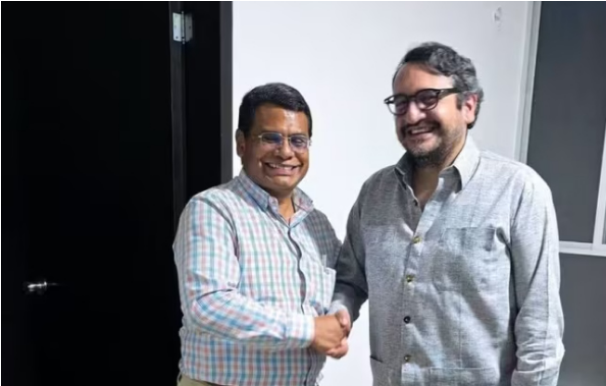 Andy López Beltrán retorna a la actividad política en su estado natal con encuentro con dirigencia morenista