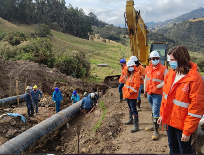 Impulsan servicios básicos en Usme con nuevas redes de agua y drenaje
